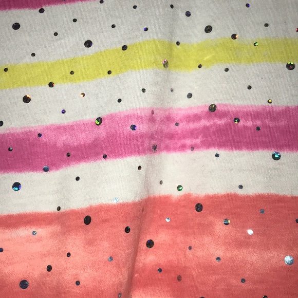 white pink, orange and yellow striped dress - Picture 2 of 4